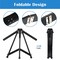 Aluminum 15" to 21" Tabletop Easel Display, Black Tripod with Rubber Feet, Holds Canvas, Paintings, Books, Photos, Signs